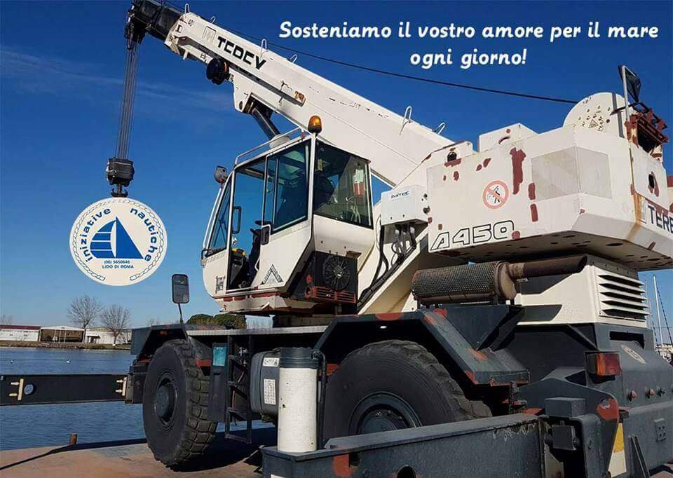 Cantiere Darsena navale iniziative nautiche Ormeggio a terra e in acqua manutenzione barche ostia